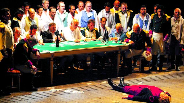 Un momento de la ópera 'La dama de picas', de Chaikovski. Foto: A. Bofill