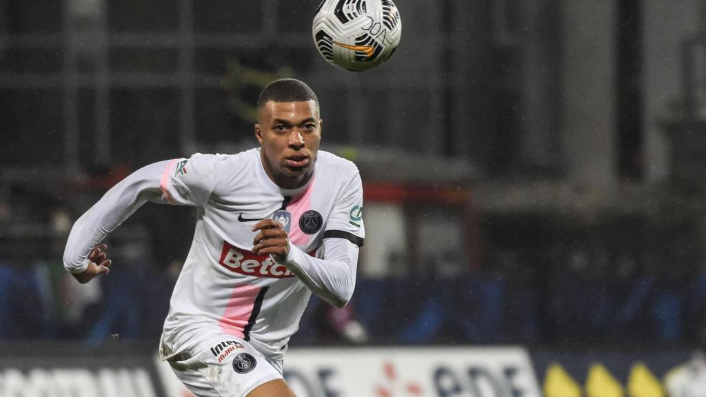 Kylian Mbappé, durante un partido de la Ligue-1