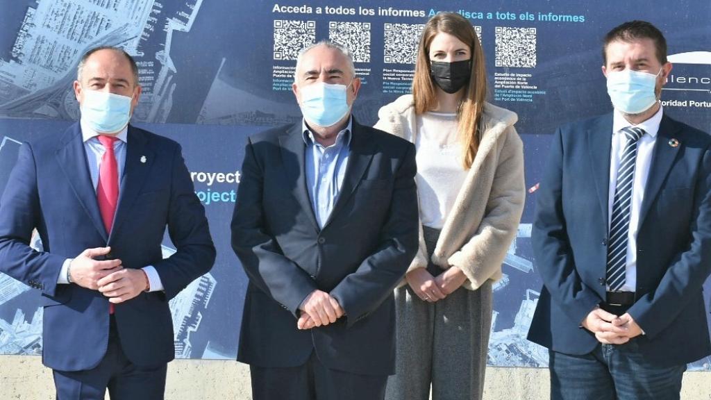 Presentación de 'Eco-Port' a la Autoridad Portuaria de Valencia. Foto: Ayuntamiento de Albacete