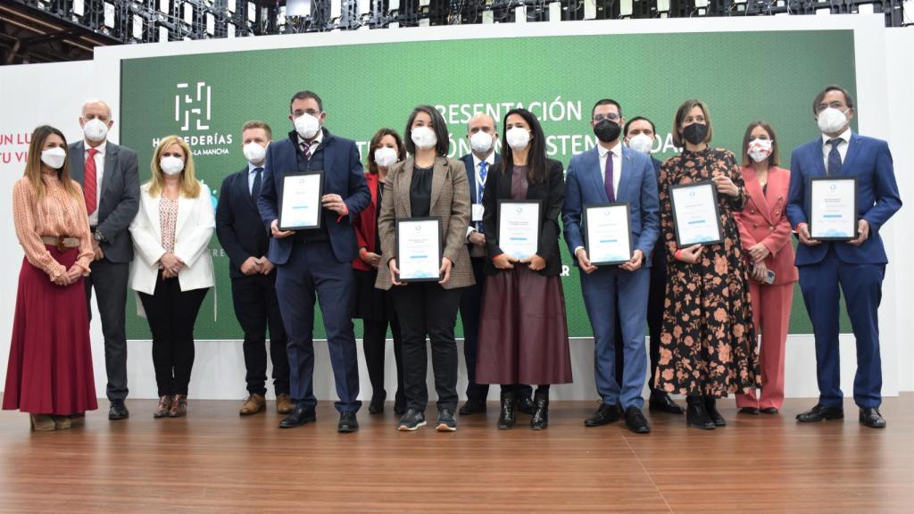 Entrega del Certificado Turismo Responsable a hospederías de Castilla-La Mancha. Foto: JCCM