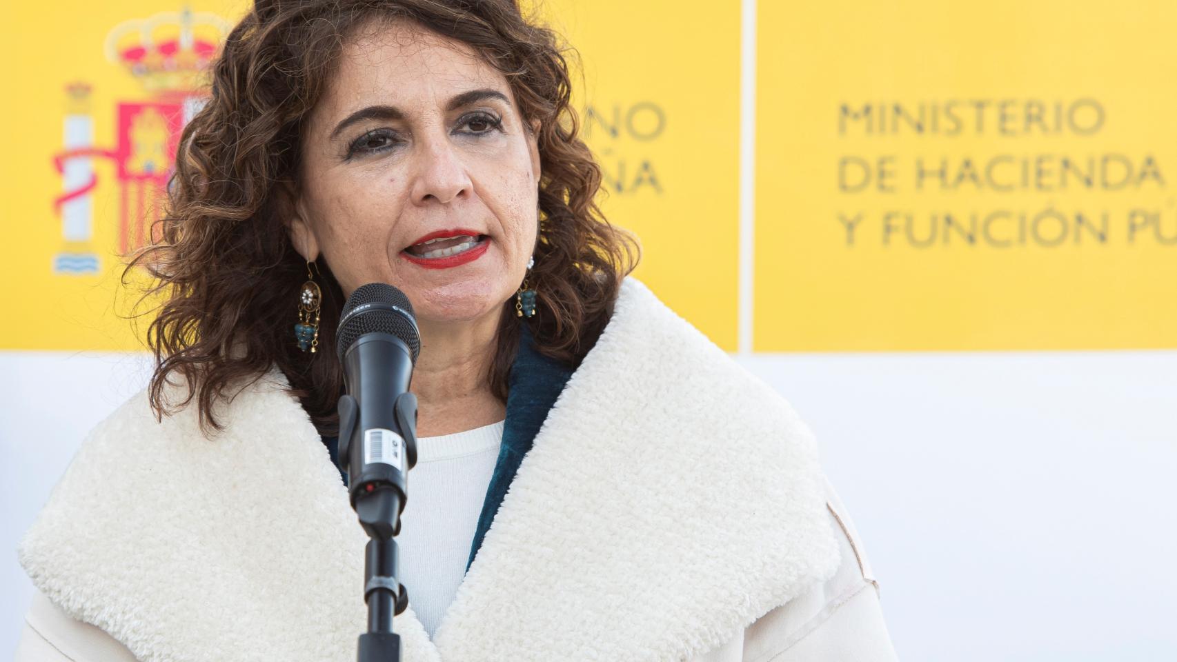 María Jesús Montero, ministra de Hacienda.