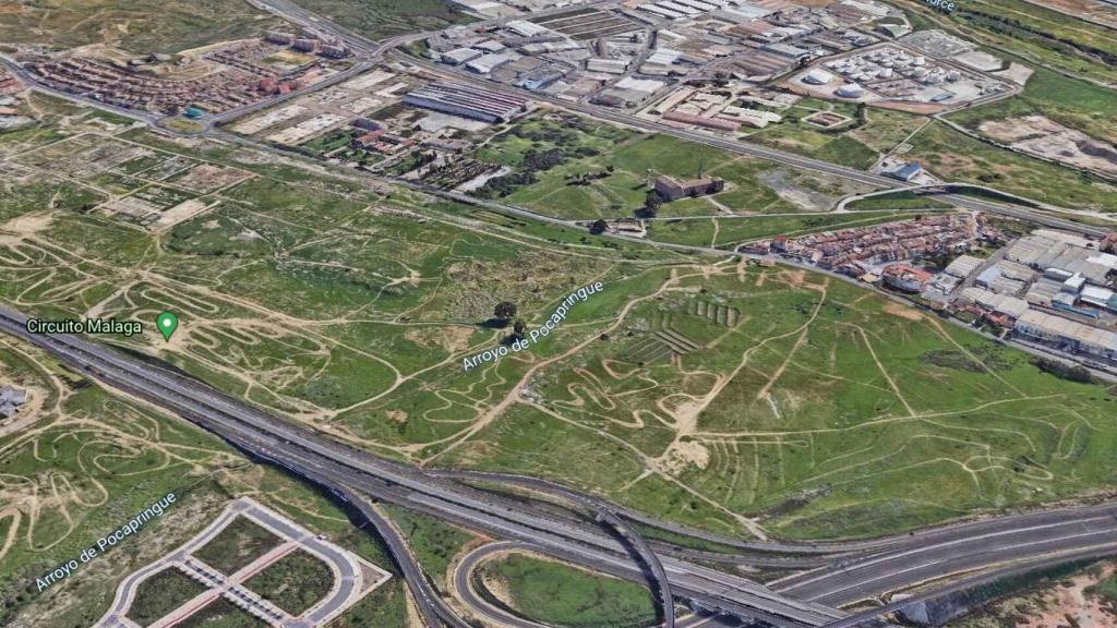 Terrenos elegidos por Málaga para organizar la Expo de 2027.