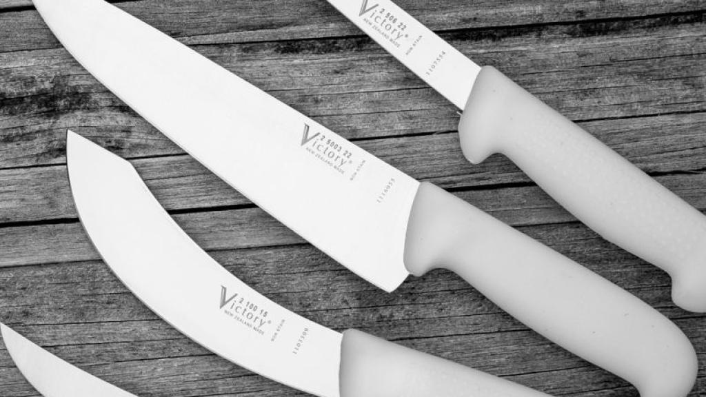 Cuchillos fabricados con lana procesada