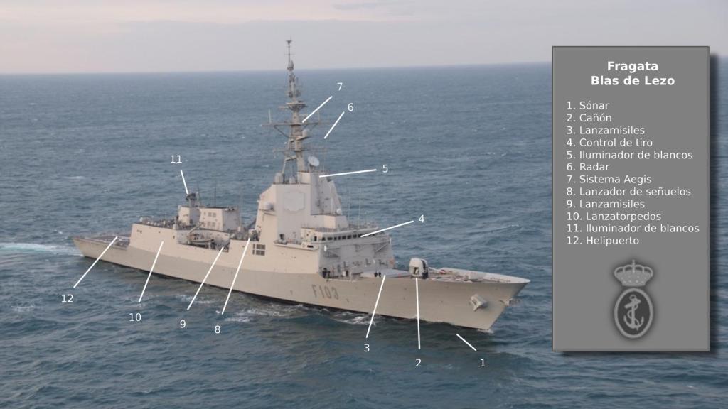 Así es la Fragata Blas de Lezo
