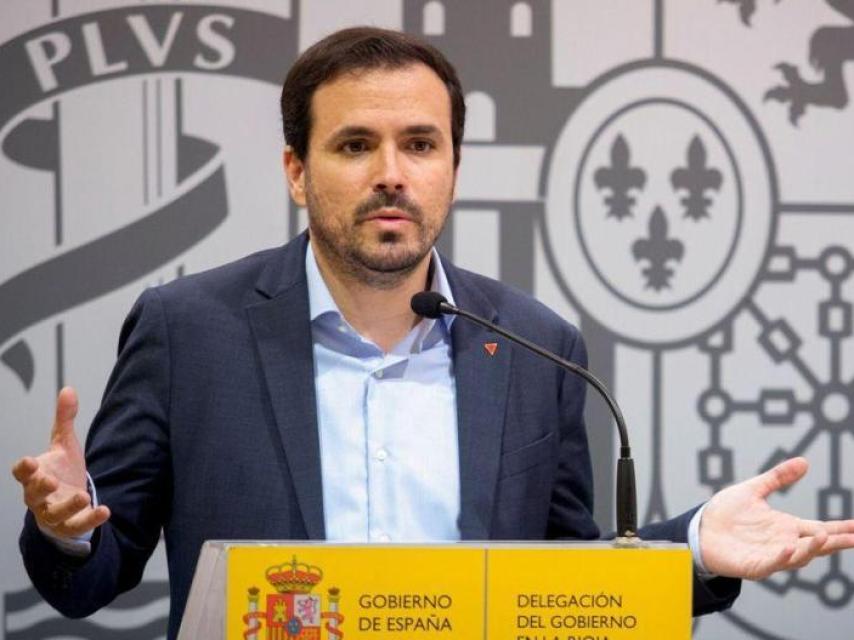 El ministro de Consumo, Alberto Garzón.