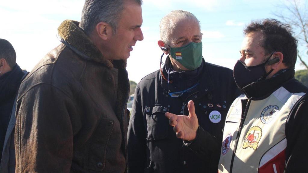 Ortega Smith, en su visita a Motauros