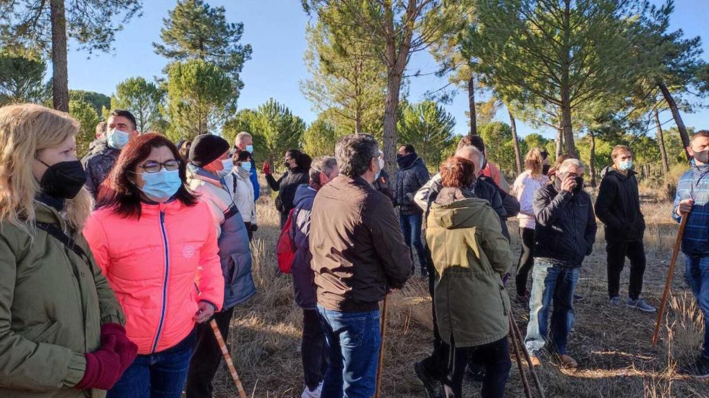 Batida en Traspinedo en busca de Esther López