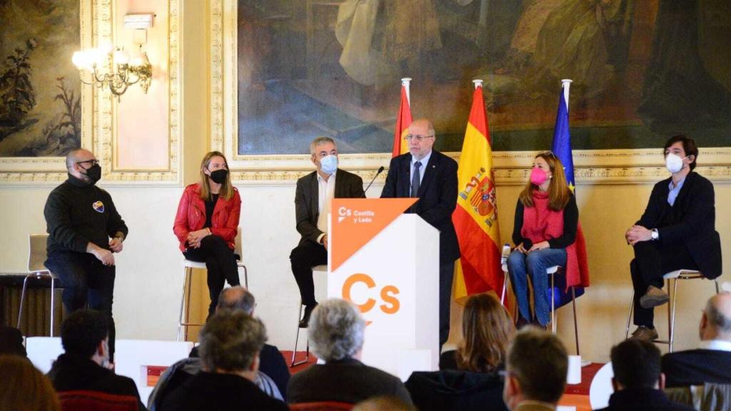 Francisco Igea durante el acto