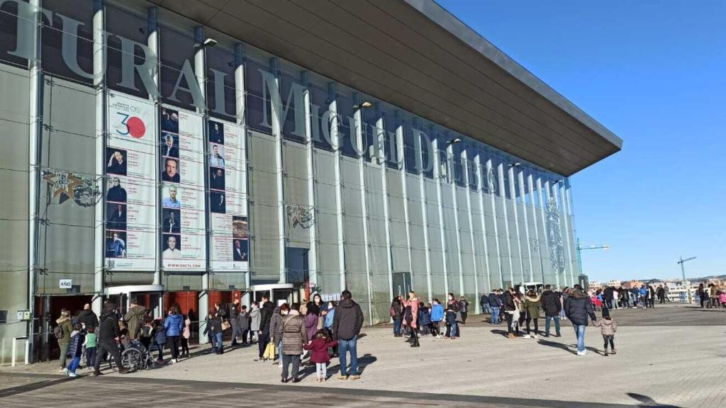 Imagen del Centro Cultural Miguel Delibes y la vacunación infantil