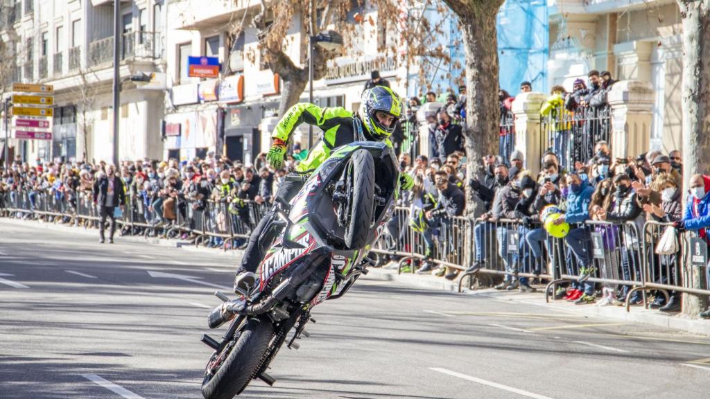 Exhibición de AV Campos dentro de los actos organizados por Motauros en Zamora