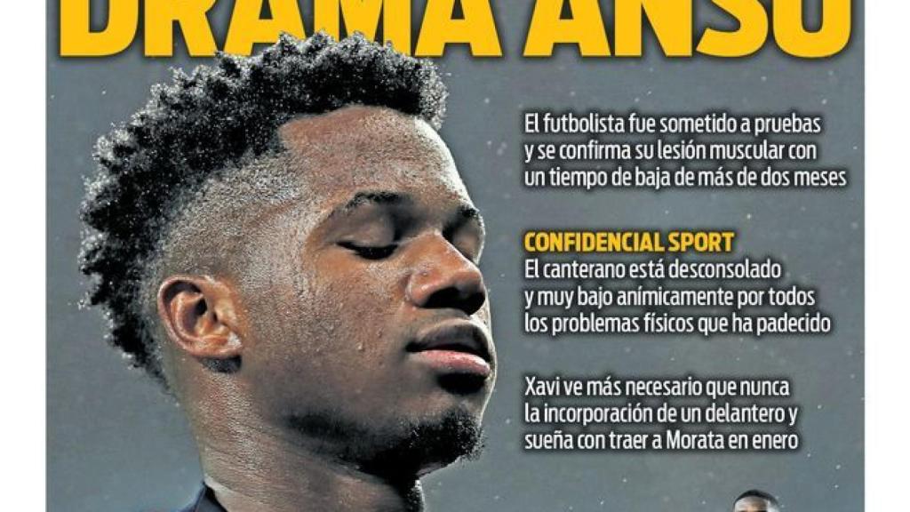 Portada Sport (22/01/22)