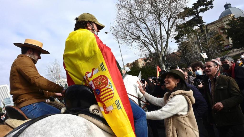 La portavoz de Vox en la Asamblea de Madrid, Rocío Monasterio.
