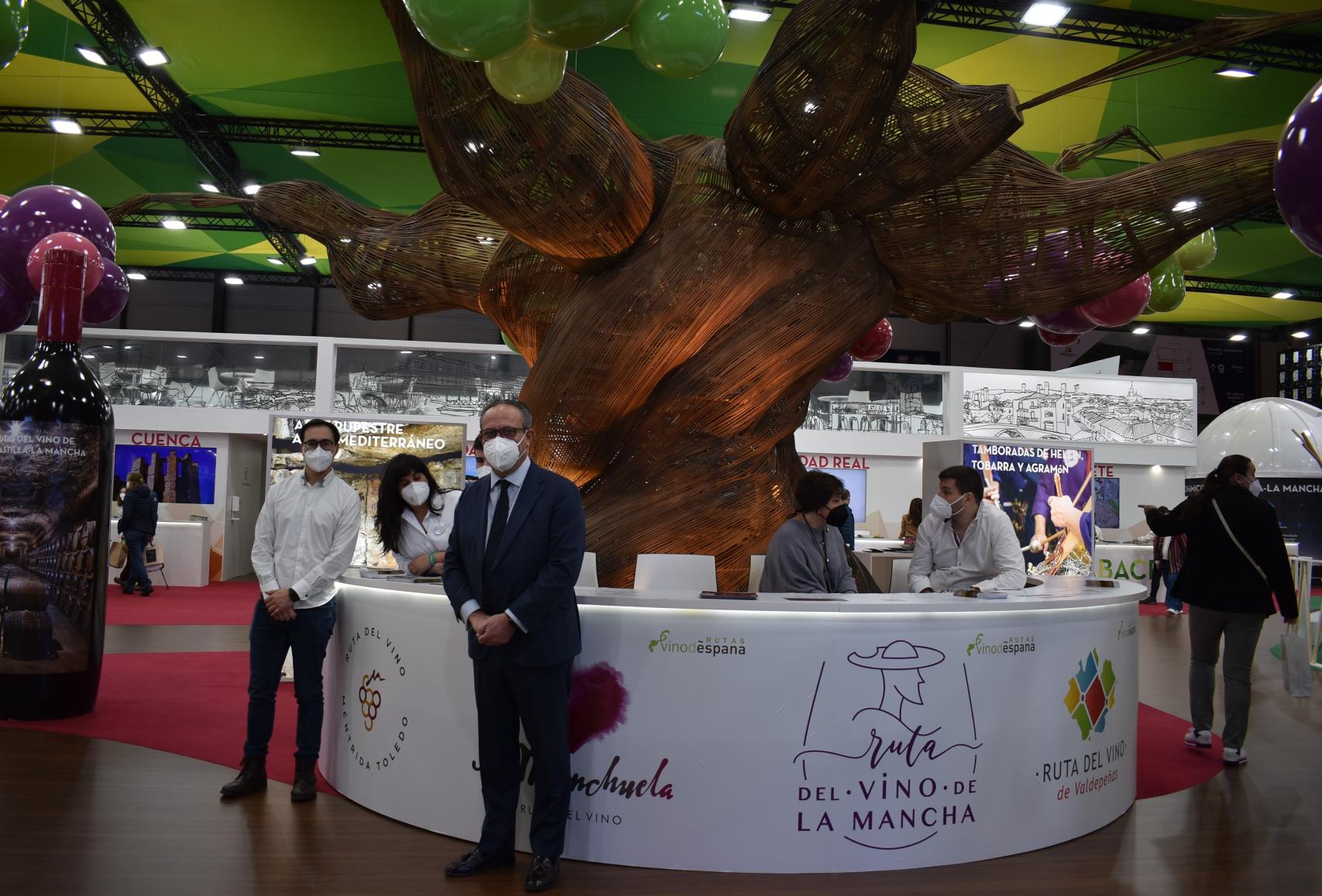 Día de Toledo en el estand de Castilla-La Mancha en Fitur 2022. Foto: JCCM