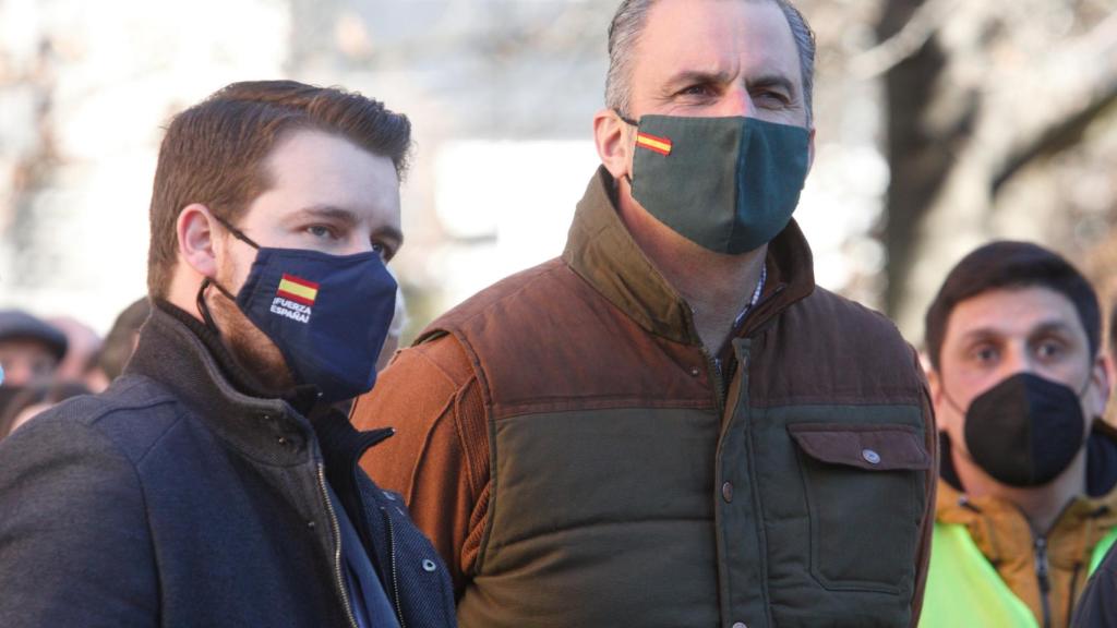 Javier Ortega-Smith en Ponferrada: ““Tienen los días contados. Que vayan haciendo las maletas”