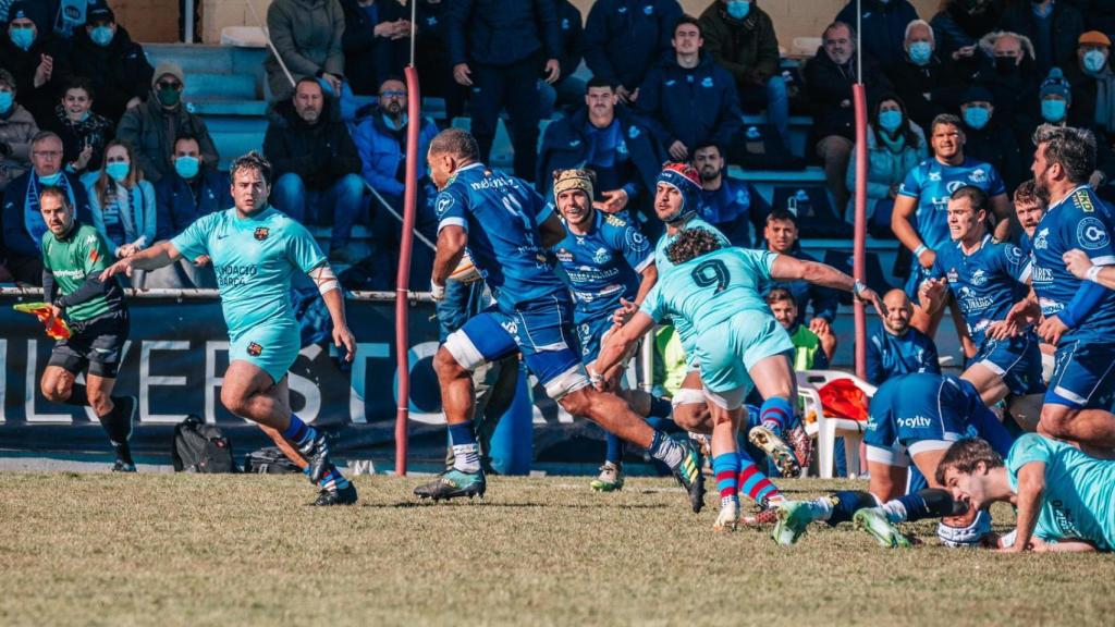 25-32: Victoria del Barça Rugbi ante la mala dinámica del VRAC