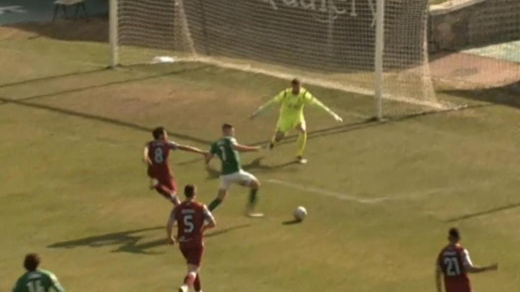 Partido entre el Toledo y el Melilla. Foto: CMM