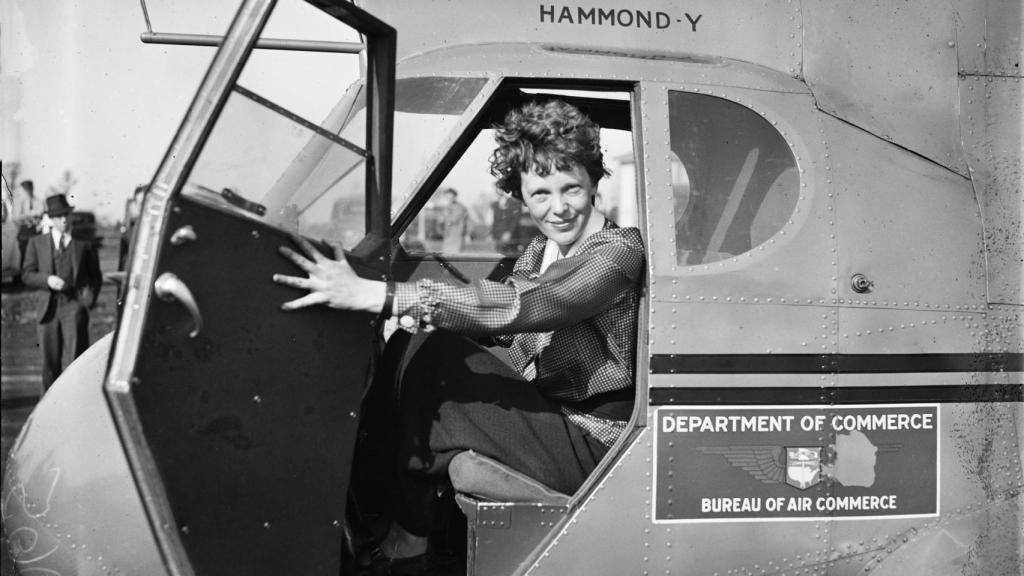 Amelia Earhart.