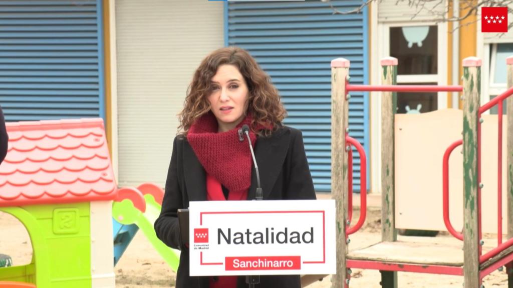 La presidenta de la Comunidad de Madrid, Isabel Díaz Ayuso.