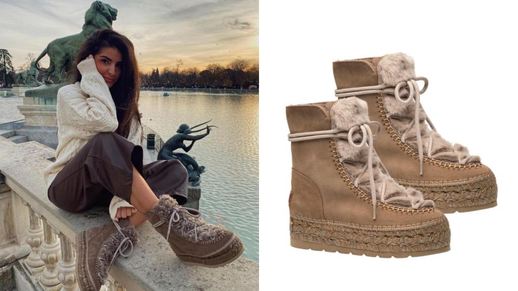 Botín serraje. Precio: 130 euros.