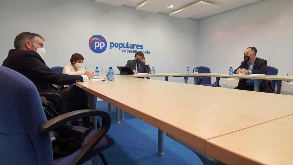 Reunión celebrada entre el CSIF y el PP