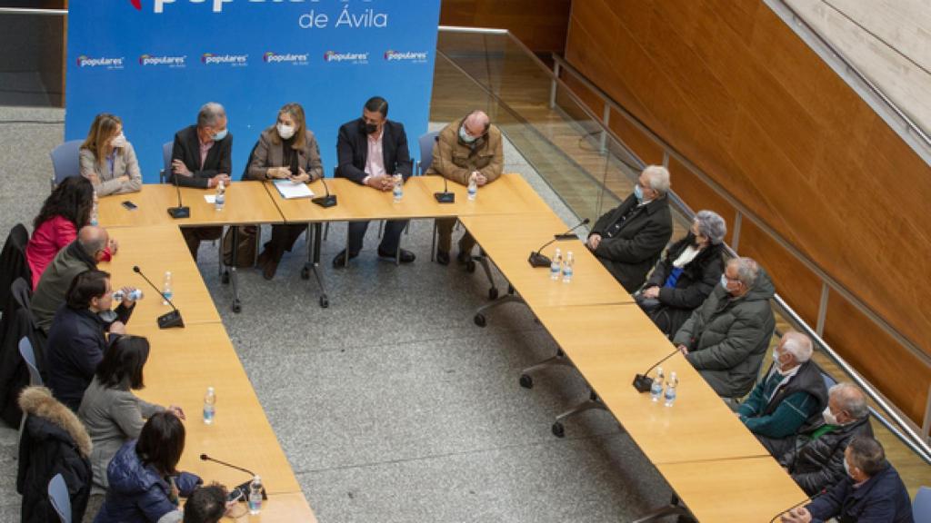 Acto político del PP de Ávila