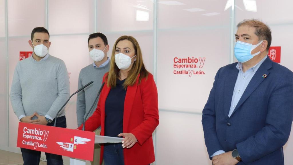 Virginia Barcones visita León