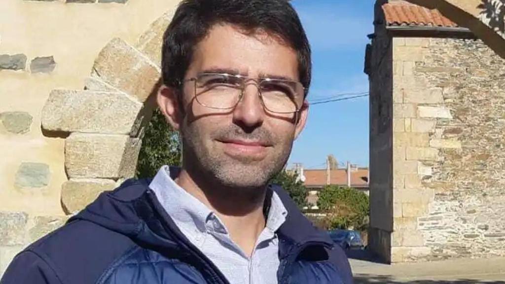 El alcalde de Miranda de Azán, José Luis Sánchez