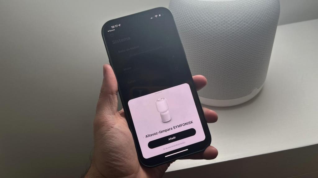 Lámpara Symfonisk de Ikea y Sonos