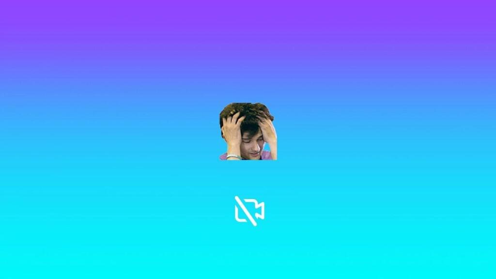 Imagen de Twitch tras la caída de internet en Andorra