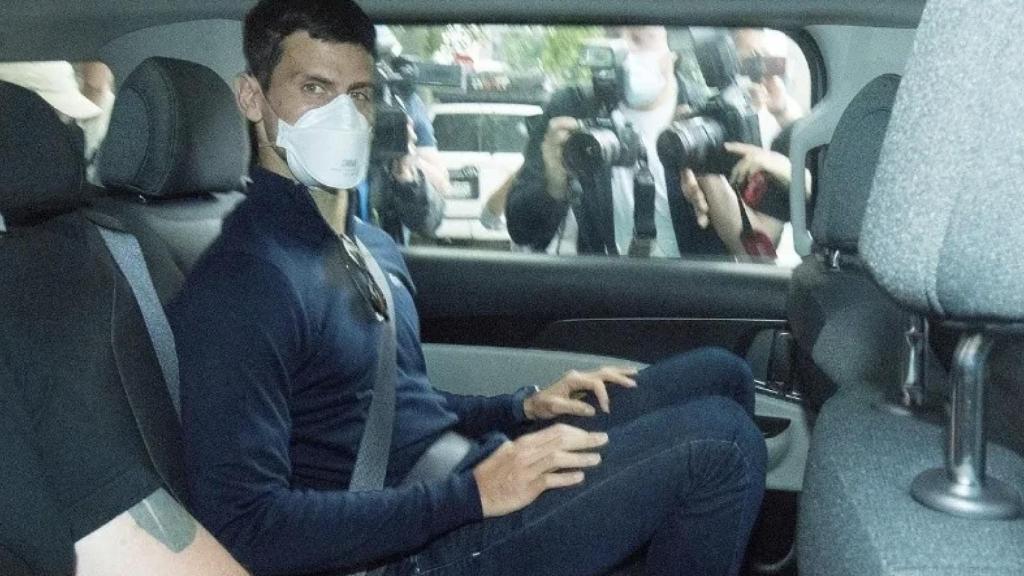 El tenista Novak Djokovic.