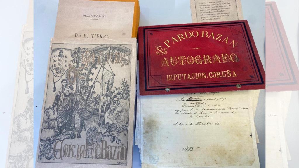 La Deputación da Coruña homenajea a Pardo Bazán con un facsímil de ‘De mi tierra’