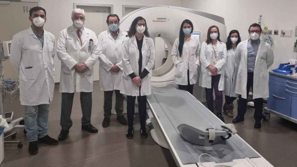 Equipo de la Unidad de Imagen Cardíaca del Hospital Álvaro Cunqueiro de Vigo.