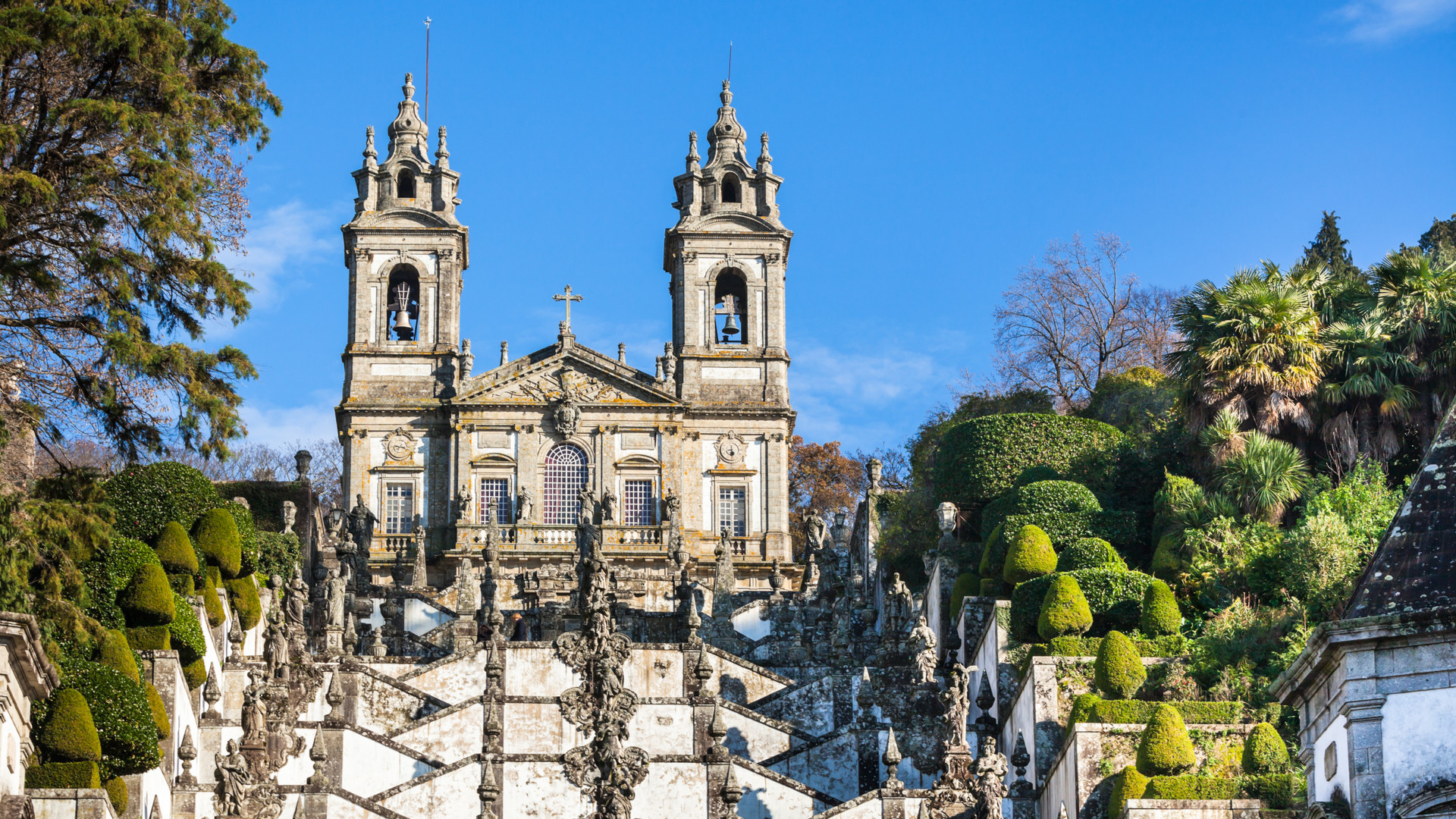 Santuario de Bom Jesus do Monte. Imagen: Shutterstock