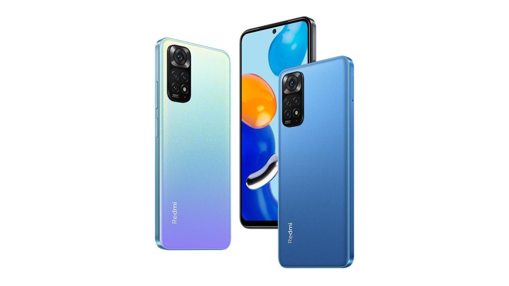 Redmi Note 11 por detrás