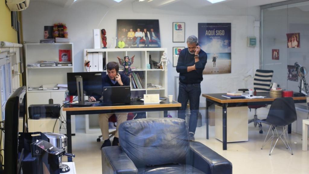 Curro Espinós y José Antonio González-Cuevas (derecha)