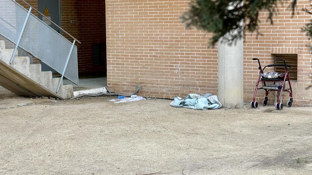 Residencia de Moncada, en Valencia, donde se produjo el incendio.