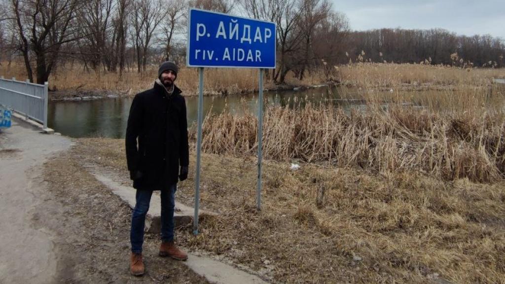 Alejandro Nievas en Ucrania.