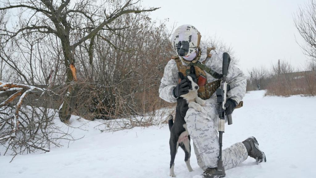 Soldados ucranianos.