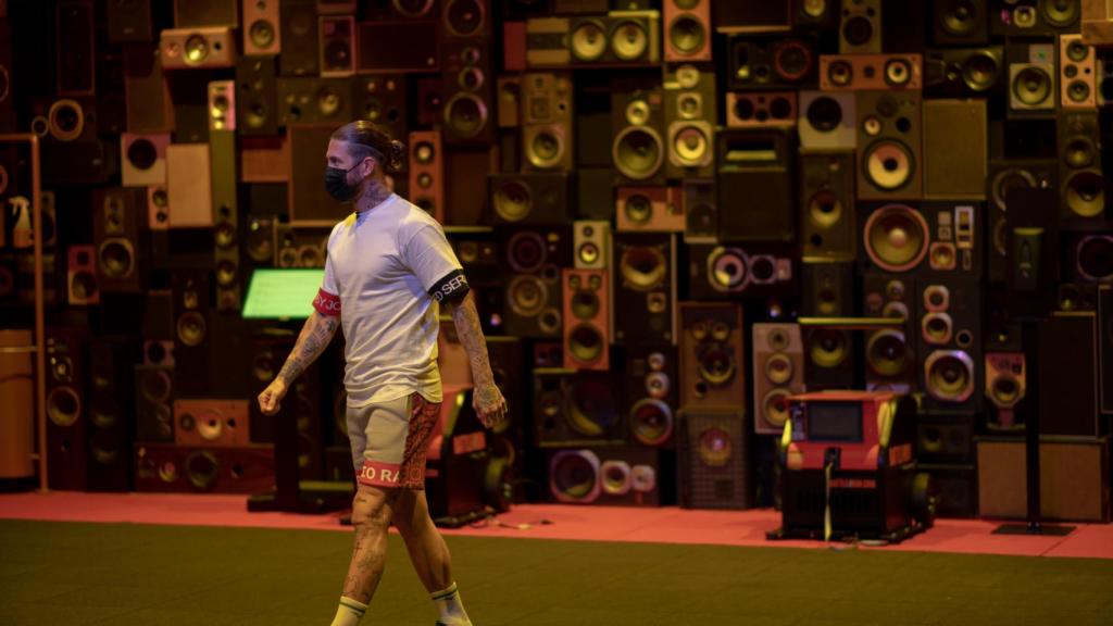 Ramos, en su gimnasio.