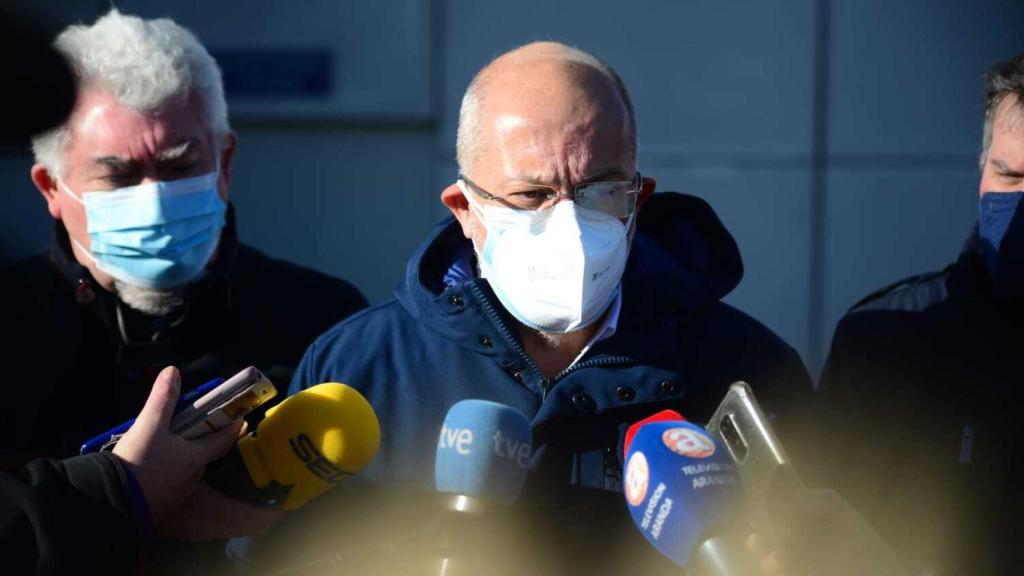 Francisco Igea, en Aranda de Duero