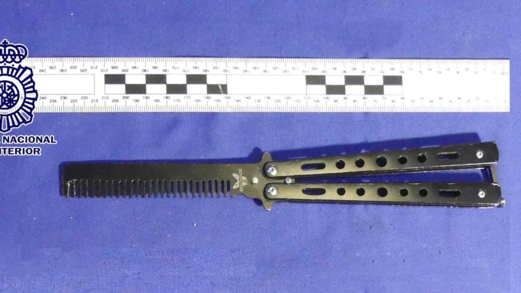 Imagen del objeto incautado por la Policía Nacional