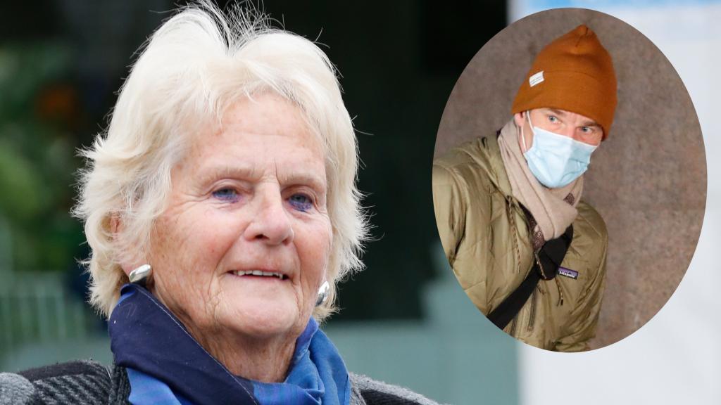 Claire Liebaert, la madre de Iñaki Urdangarin, en montaje de EL ESPAÑOL junto a hijo.