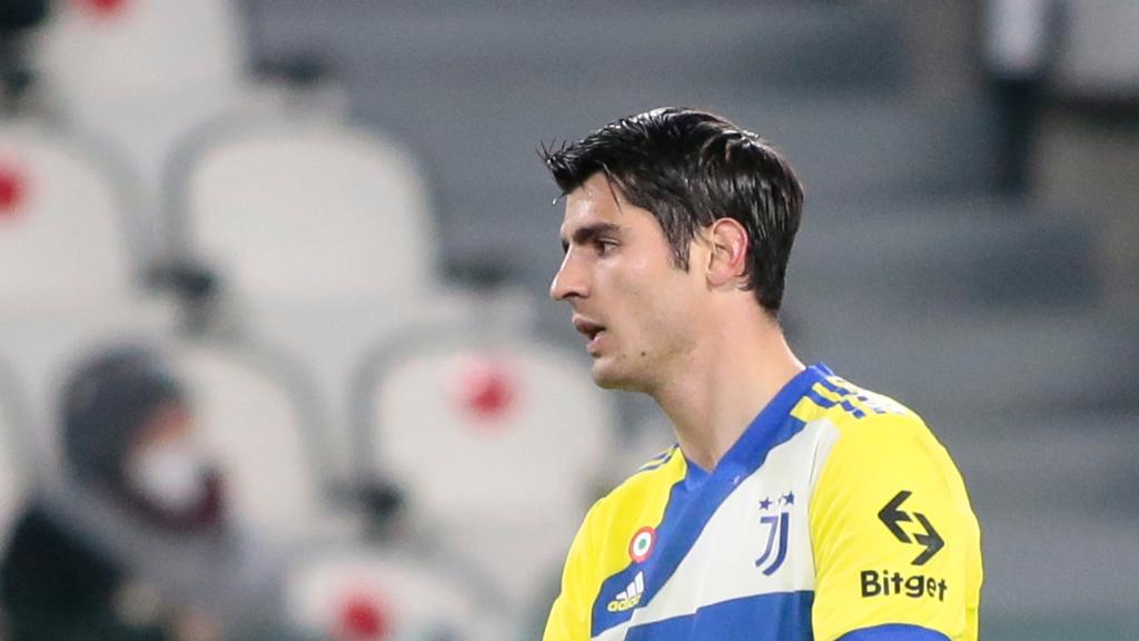 Álvaro Morata, con la Juventus