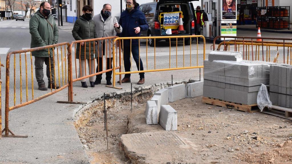 Obras en Albacete. Foto: Ayuntamiento de Albacete