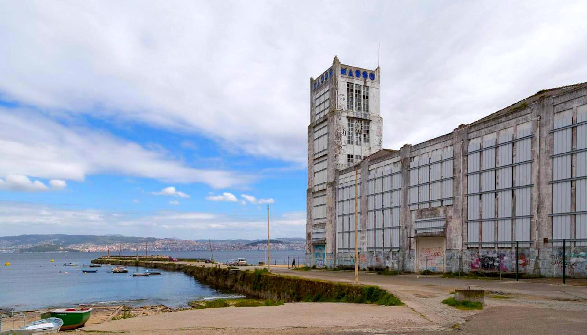 Antigua fábrica de Massó, Cangas. Foto: Concello de Cangas