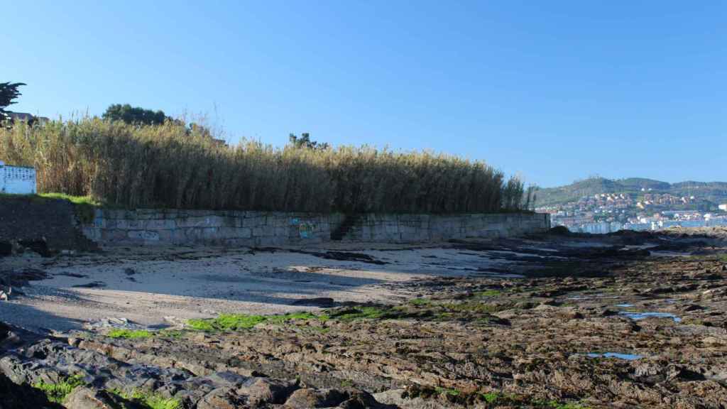 Playa do Canto, en Nigrán (Pontevedra).