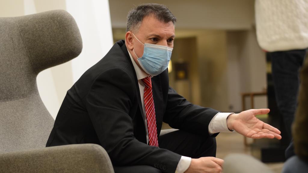 Bosch, entrevistado por este diario.