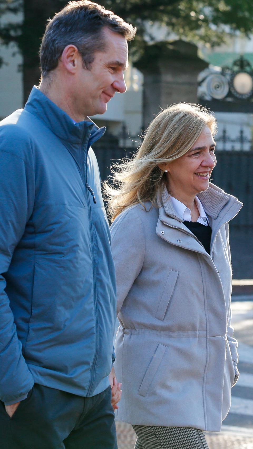 Urdangarin y su todavía esposa, Cristina, en una fotografía tomada en diciembre de 2019.