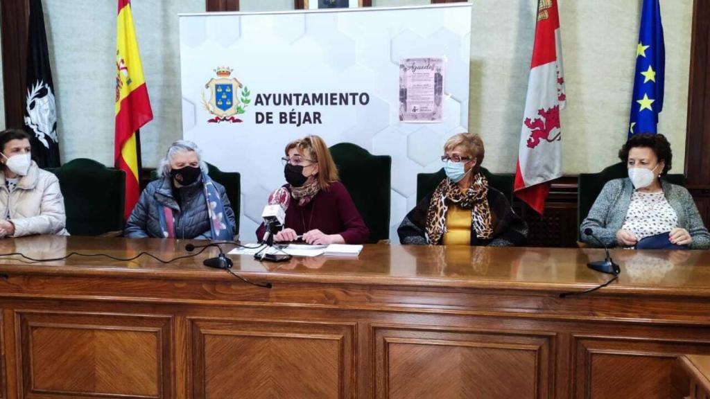 Presentación de la fiestas de 'las águedas' en Béjar