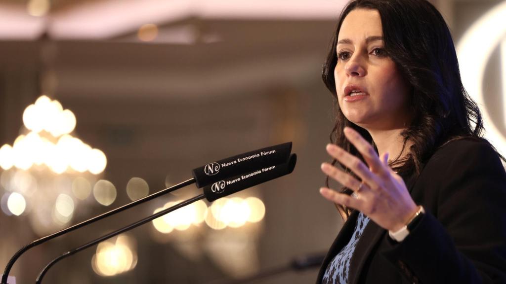 Inés Arrimadas. Fotografía: Juan Lázaro / ICAL